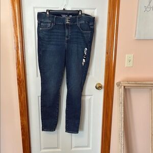 Torrid Women's Dark Blue Skinny Jeans